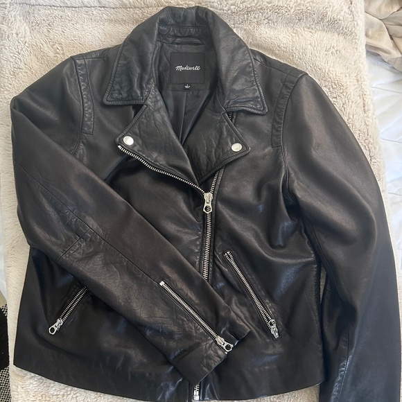 Madewell Leather Jacket - Picture 1 of 7